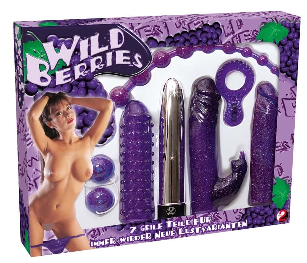 Zestaw erotyczny, wieloelementowy, na baterie C — You2Toys Wild Berries