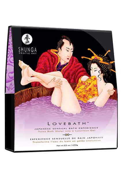 Perełki do kąpieli, złuszczające i nawilżające — Shunga lovebath