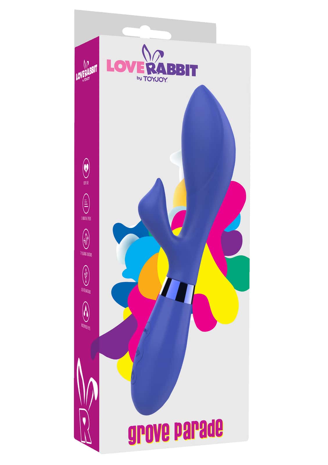 Wibrator królik, silikon, USB — ToyJoy Grove