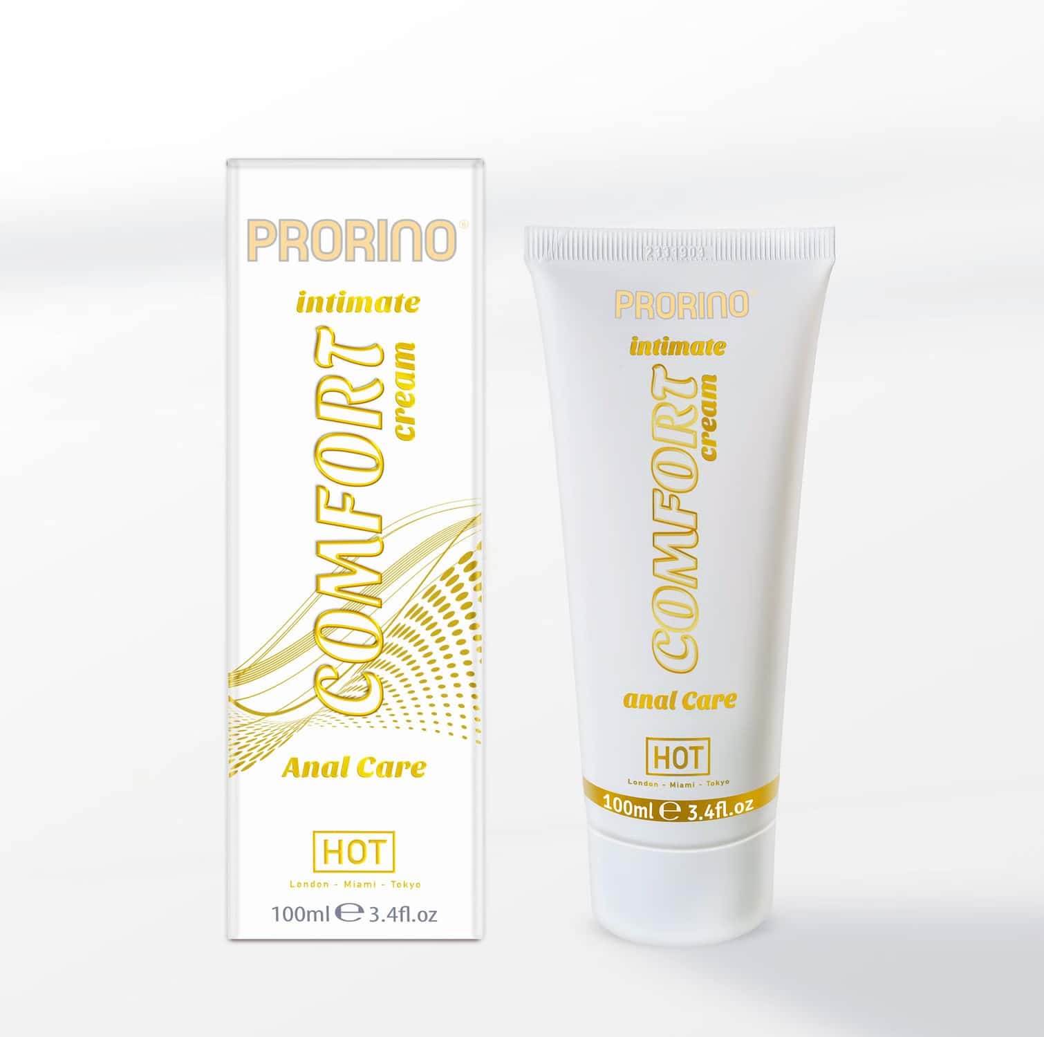 Крем для догляду за шкірою навколо ануса, пантенол, 100 мл — PRORINO Intimate