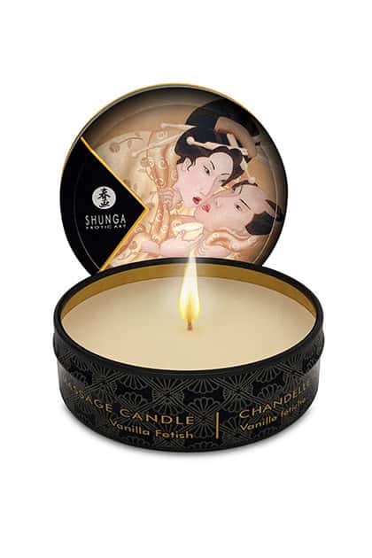 Świeca do masażu, mini, vanilla — Shunga