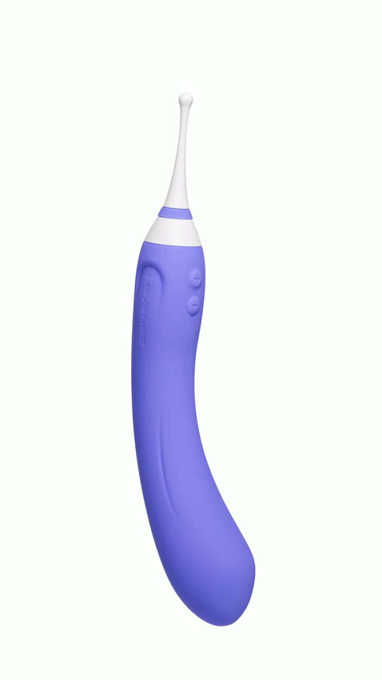 Wibrator typu wand, podwójna stymulacja, sterowanie aplikacją — LOVENSE Hyphy