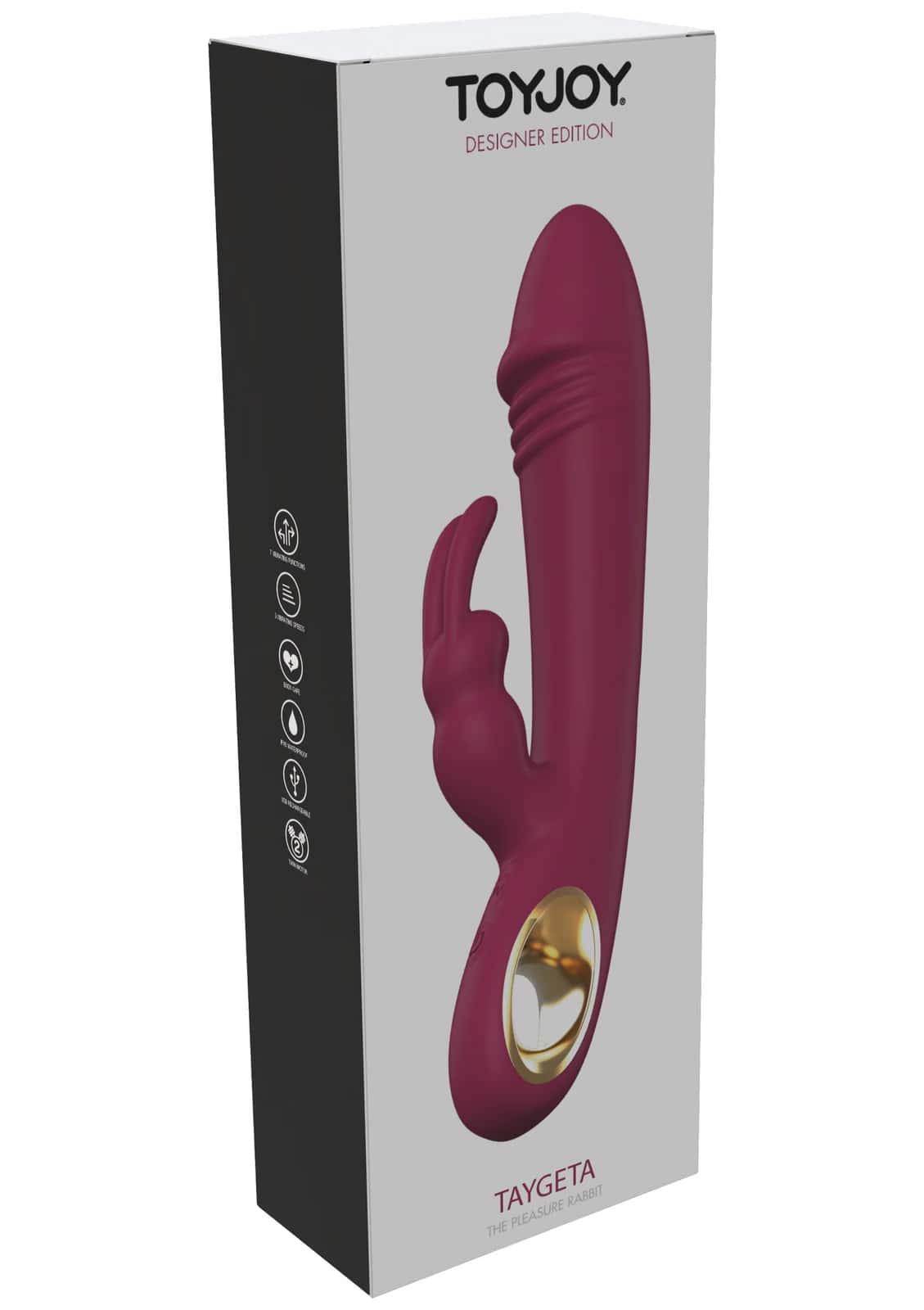 Wibrator króliczek, podwójna stymulacja, 10 trybów — ToyJoy Taygeta