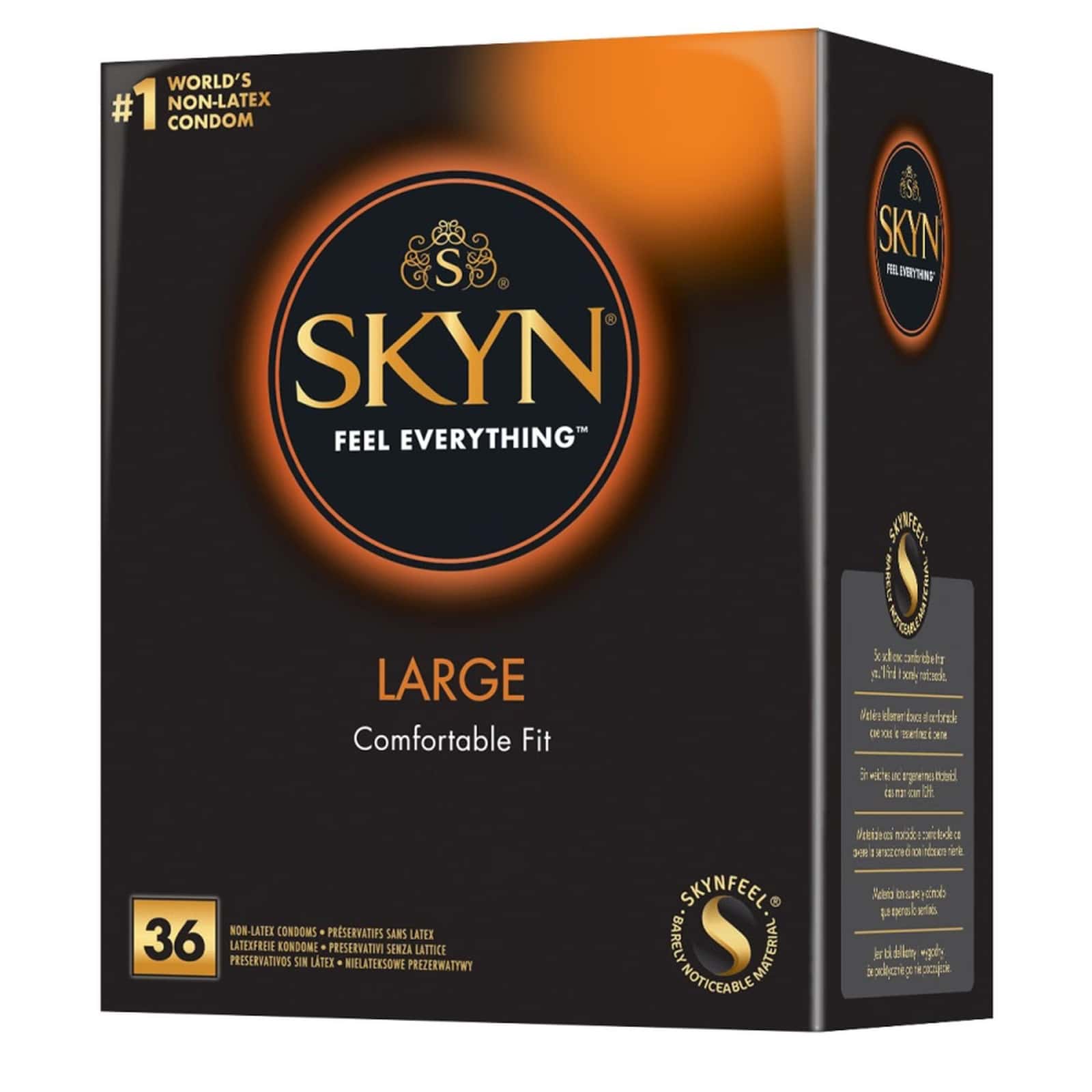 Презервативи без латексу, великі — SKYN LARGE 36