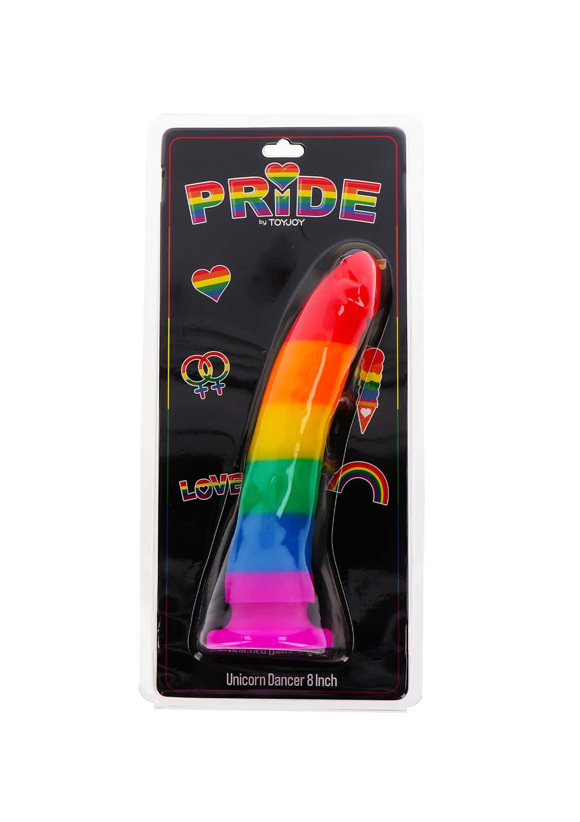 Dildo, silikon, 20 cm — ToyJoy Unicorn