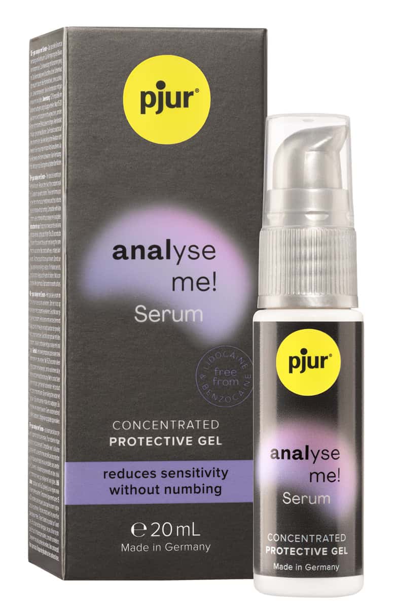 Serum przygotowujące do seksu analnego, skoncentrowane, rozluźniające — Pjur analyse me!