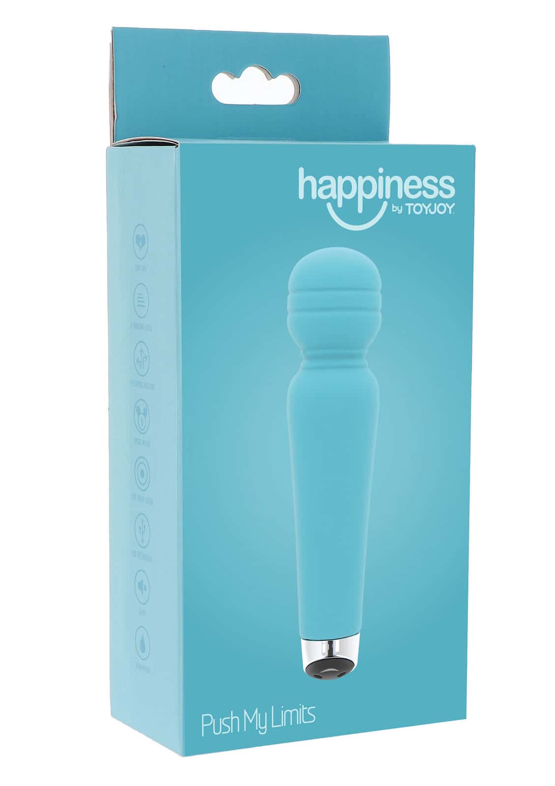 Masażer łechtaczki, ładowany USB, silikon — ToyJoy Push My Limits
