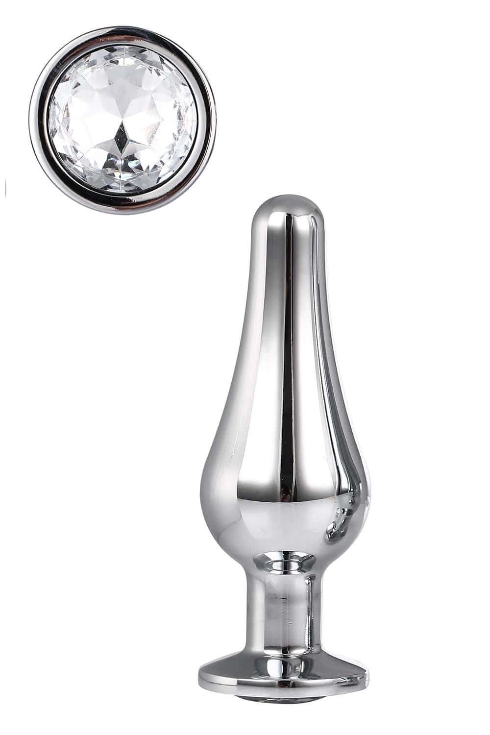 Korek Analny Gleaming Love Silver Pleasure Plug S Dreamtoys