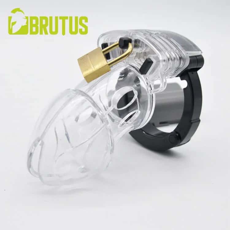 Klatka na penisa Alpha Cage Chastity Cage Clear Brutus