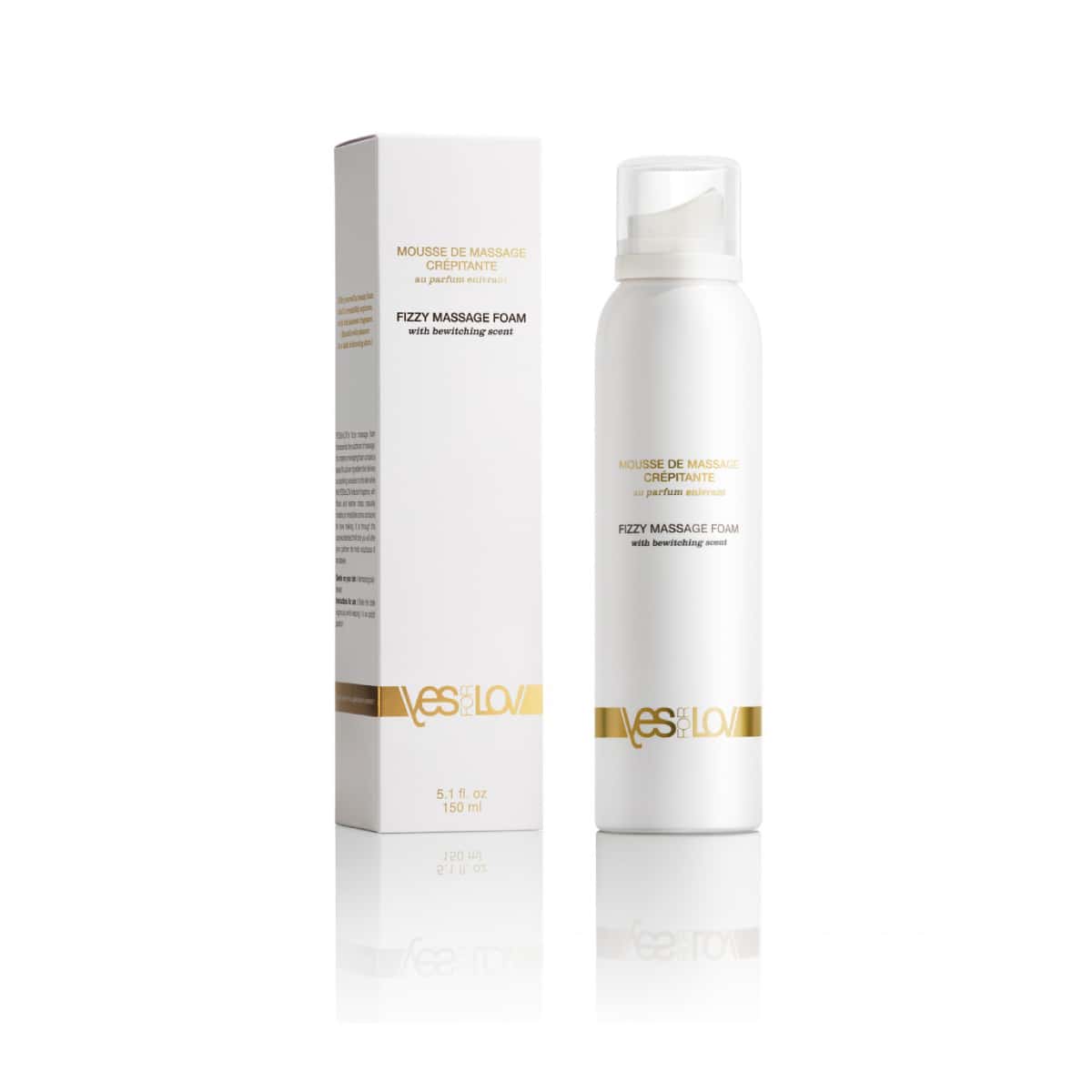 Pianka do masażu Fizzy Massage Foam With Bewitching Scent 150ml YESforLOV