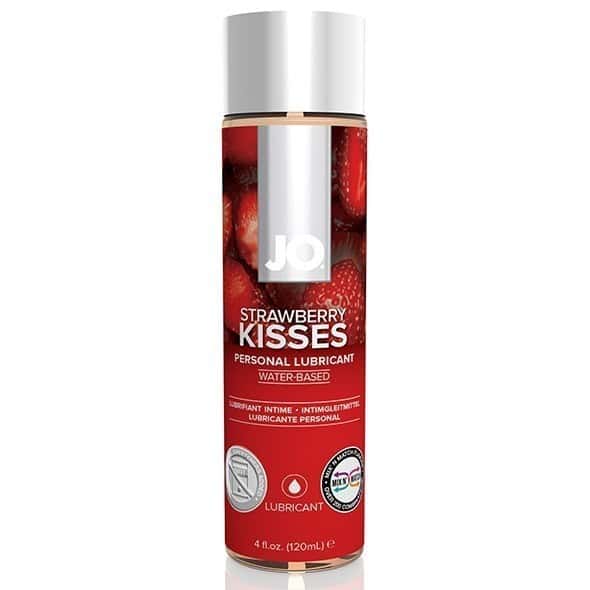 Lubrykant Jadalny O Smaku Truskawkowym H2O Lubricant Strawberry 120 Ml System JO
