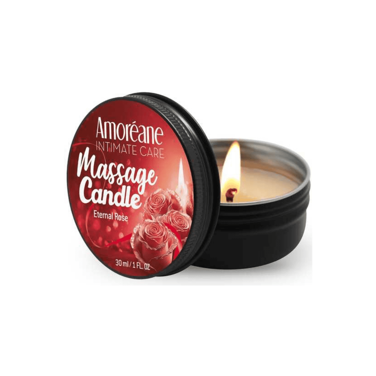 Świeca Do Masażu Massage Candle Eternal Rose 30Ml Amoreane