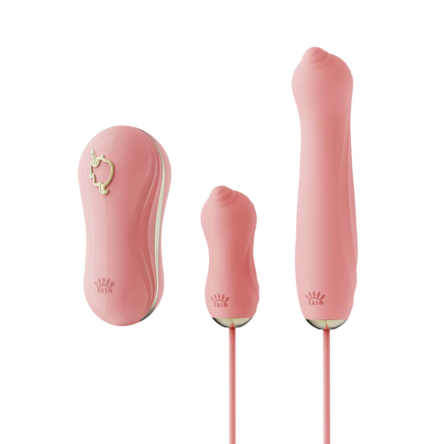 Zestaw Stymulatorów Unicorn Set Strawberry Pink Zalo