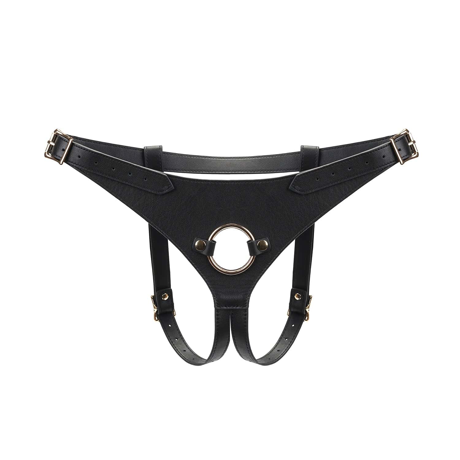 Uprząż Dark Secret Deluxe Leather Strap On Harness Liebe Seele
