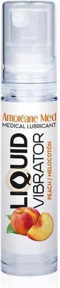 Wibrator w płynie Liquid Vibrator Peach 10ml Amoreane