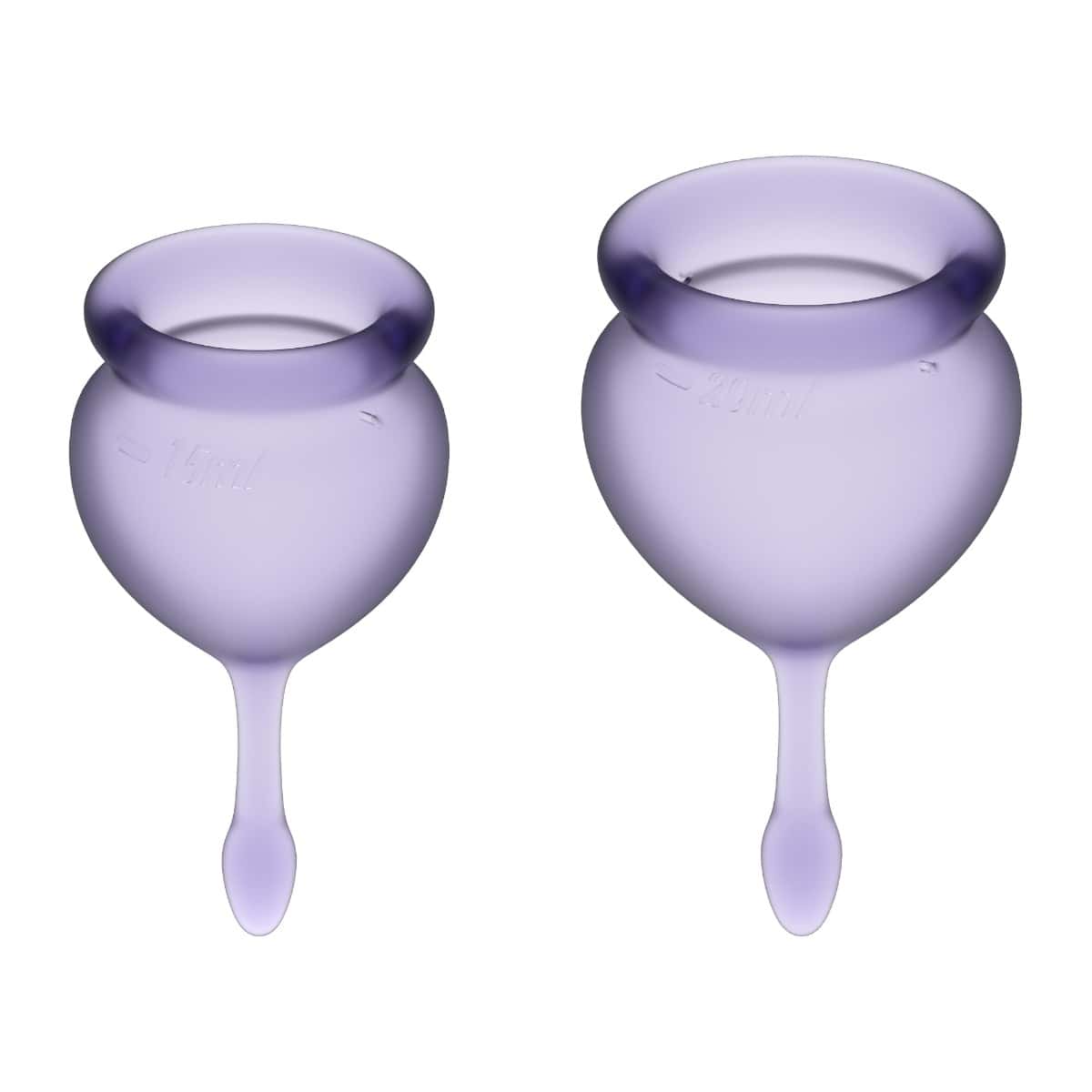 Kubeczki Menstruacyjne Feel Good Menstrual Cup Set Satisfyer