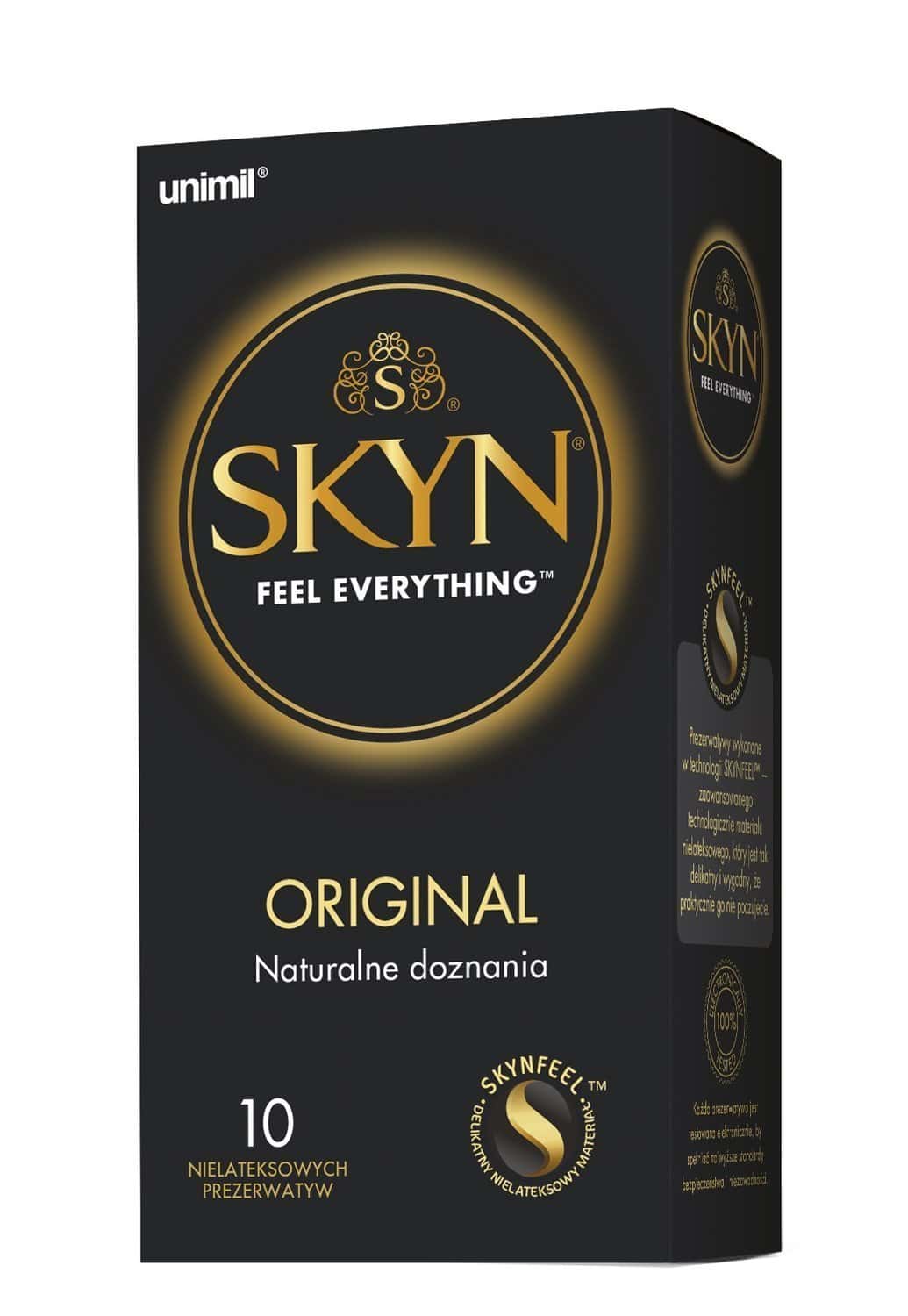 Skyn Original Prezerwatywy Nielateksowe 10 Szt. Unimil