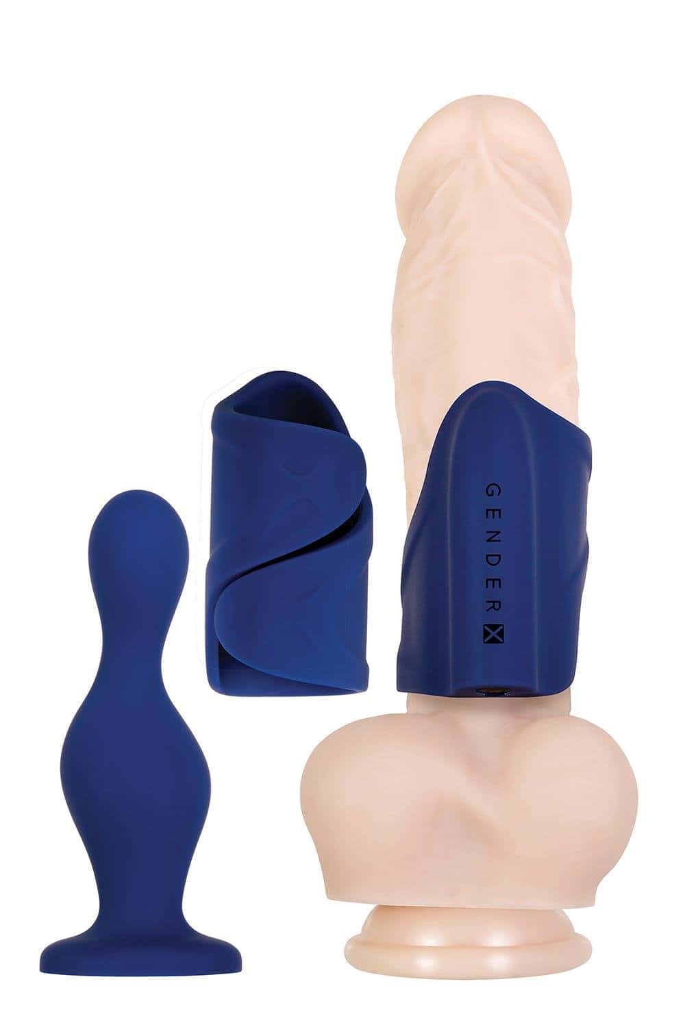 Zestaw Dildo I Masturbator In'S & Out'S Gender X