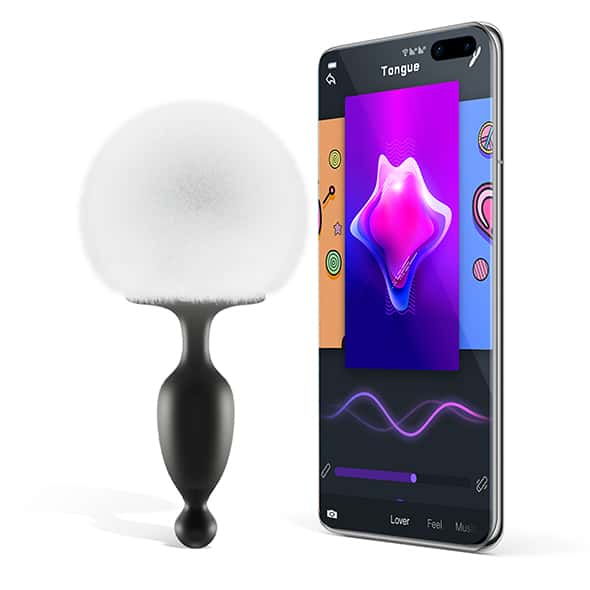 Korek Analny Z Ogonkiem Magic Bunny Magic Motion