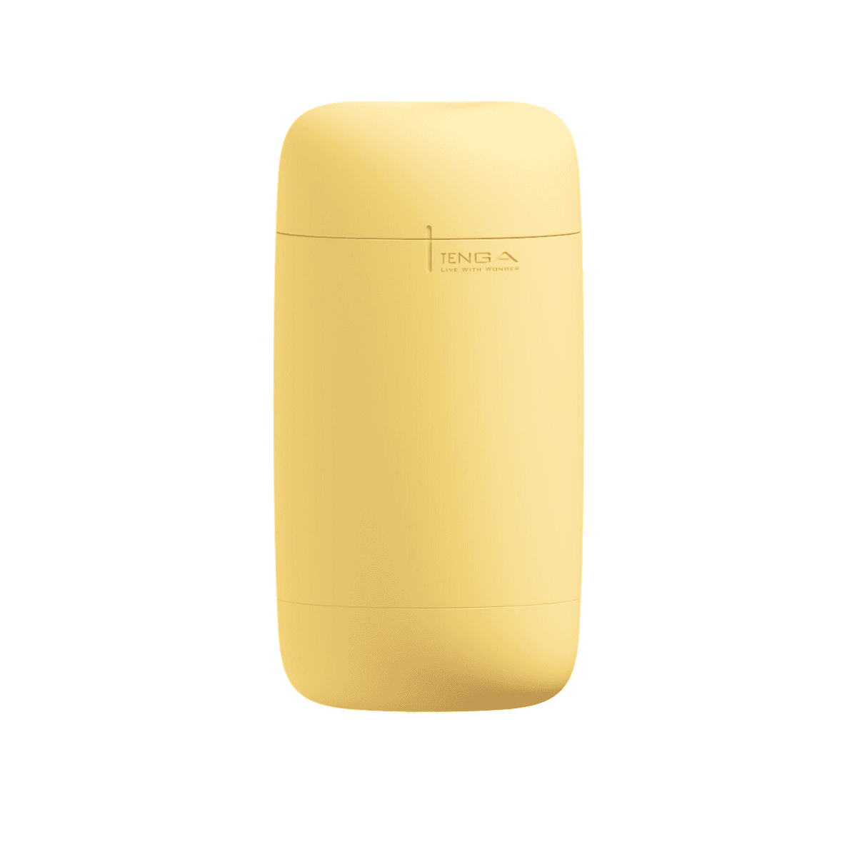Masturbator Puffy Custard Yellow Tenga