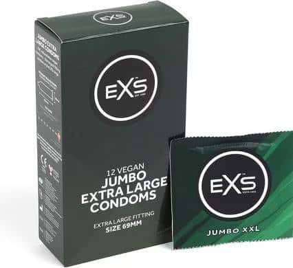 Prezerwatywy XXL Jumbo Condoms 12 Pcs EXS