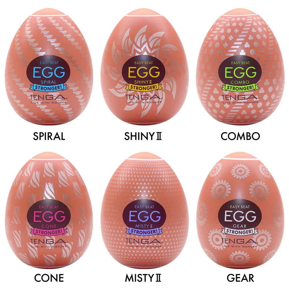 Zestaw masturbatorów Egg Variety Pack Hard Boiled II Tenga