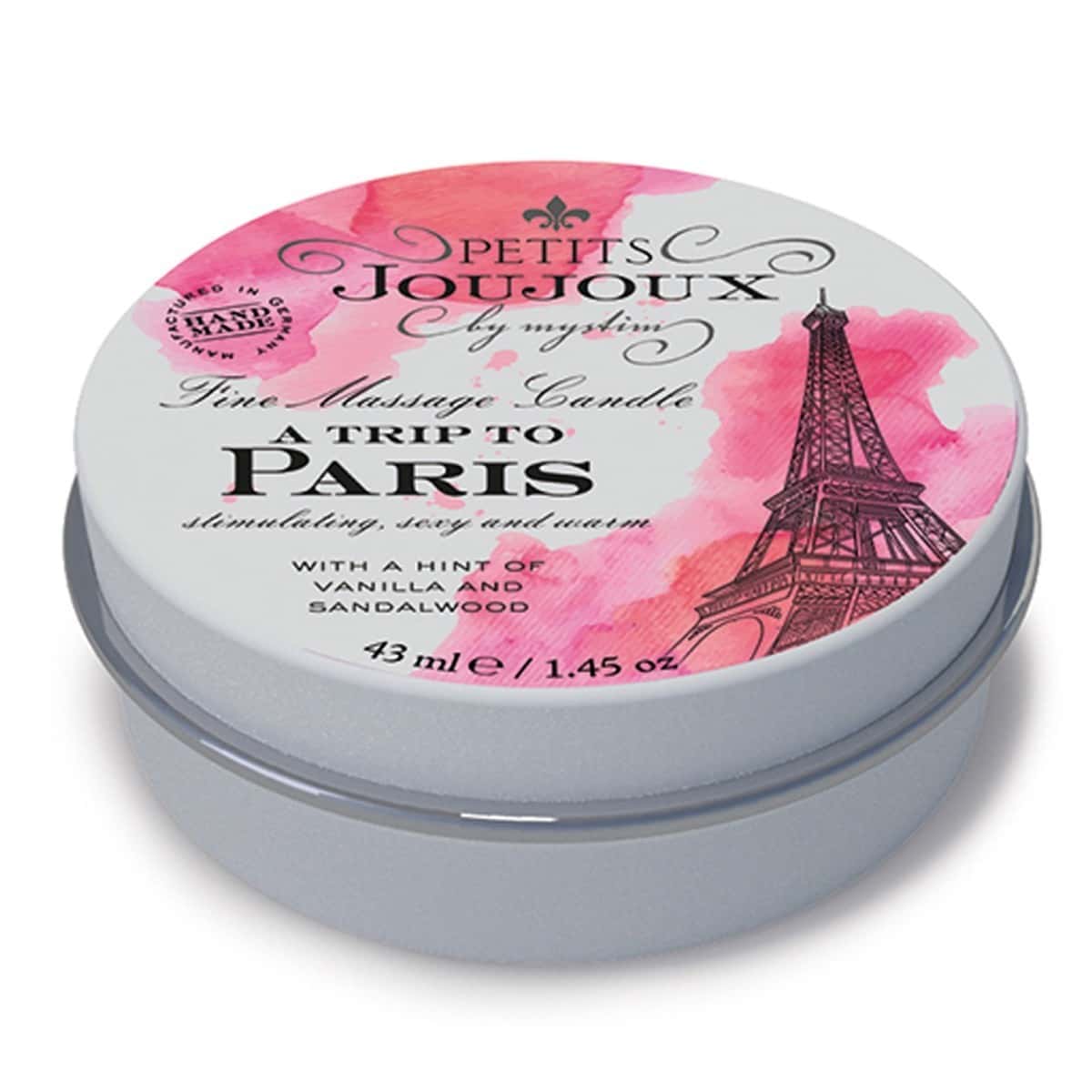 Świeczka Do Masażu Fine Massage Candles A Trip To Paris 33 G Petits Joujoux