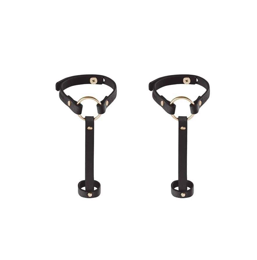 Paski na dłonie Maze Simple Hand Piece Black Bijoux Indiscrets
