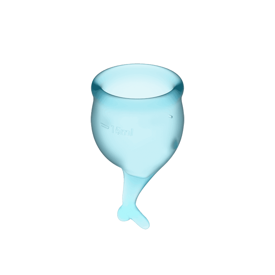 Kubeczki Menstuacyjne Feel Secure Menstrual Cup Set Satisfyer