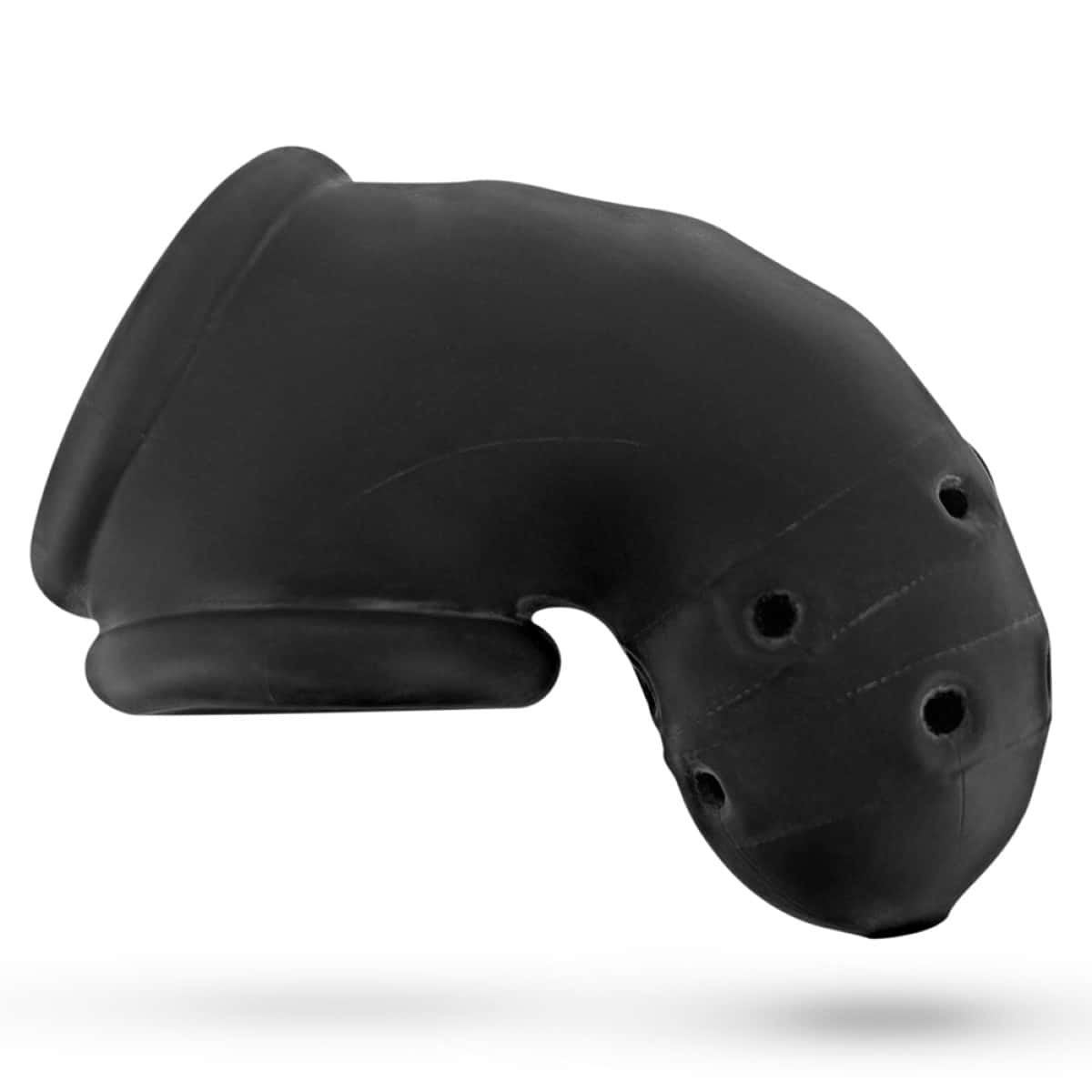 Klatka na penisa Airlock Air-Lite Vented Chastity Black Ice Oxballs