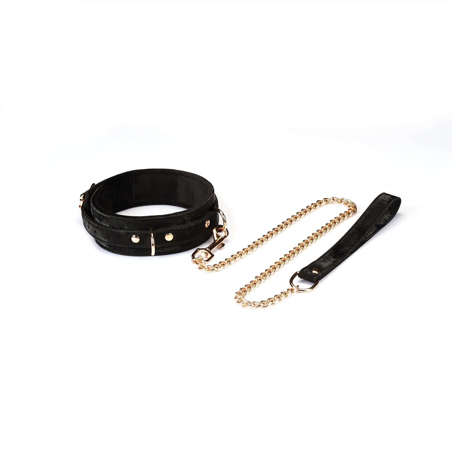 Obróżka Boudoir Amor Black Collar Liebe Seele