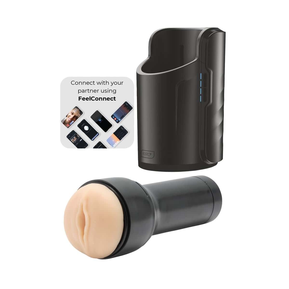 Masturbator Keon Wifi Combo Set by Kiiroo (stroker included)