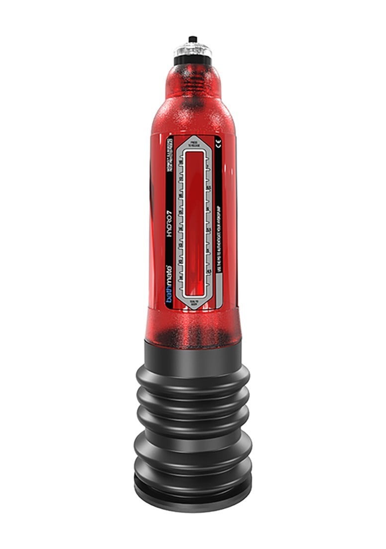 Pompka Wodna Do Powiększania Penisa Hydro7 Brilliant Red Bathmate