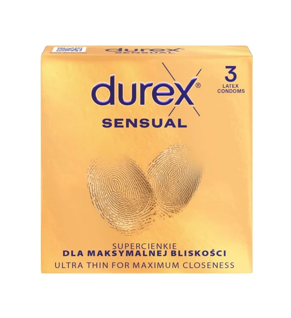 Prezerwatywy Sensual 3 Szt Durex