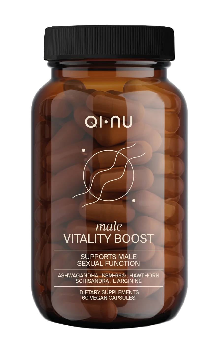 Wsparcie Witalne Dla Mężczyzn 60 Kapsułek Vitality Boost Qi-Nu