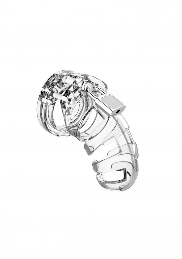 Klatka na penisa Chastity Model 02 Transparent Man Cage