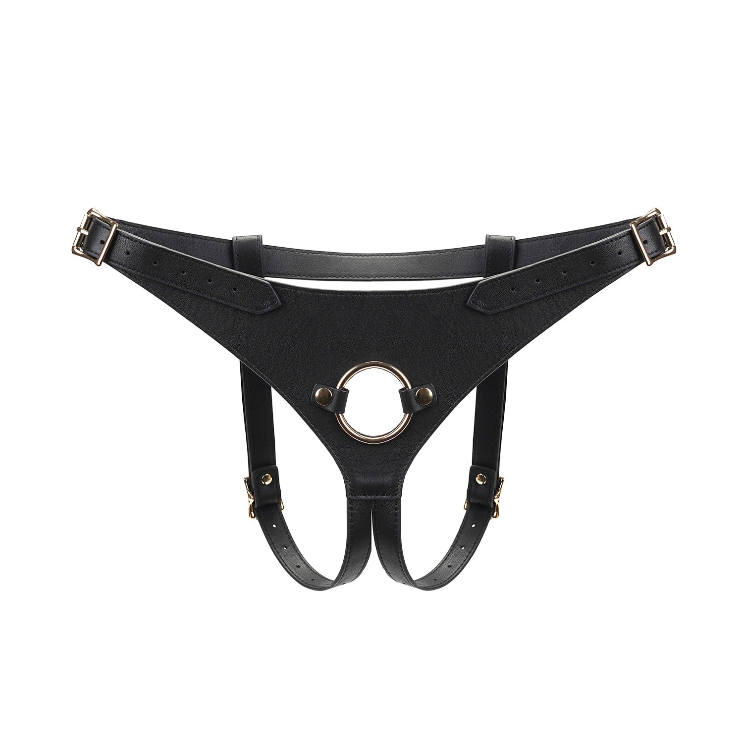 Uprząż Dark Secret Deluxe Leather Strap On Harness Liebe Seele
