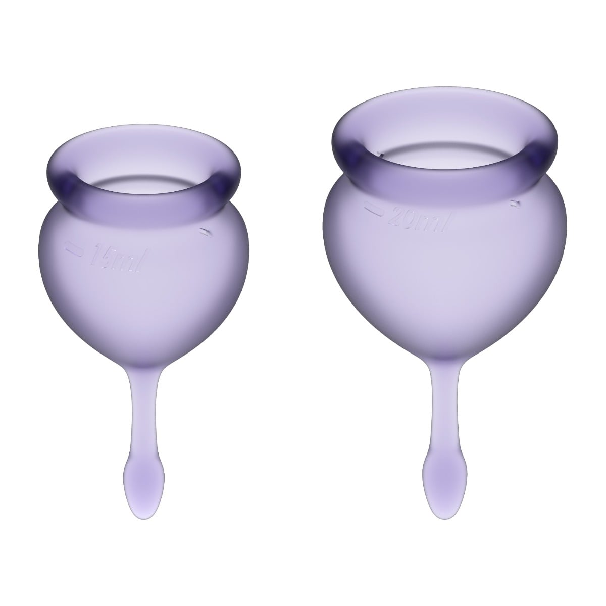 Kubeczki Menstruacyjne Feel Good Menstrual Cup Set Satisfyer