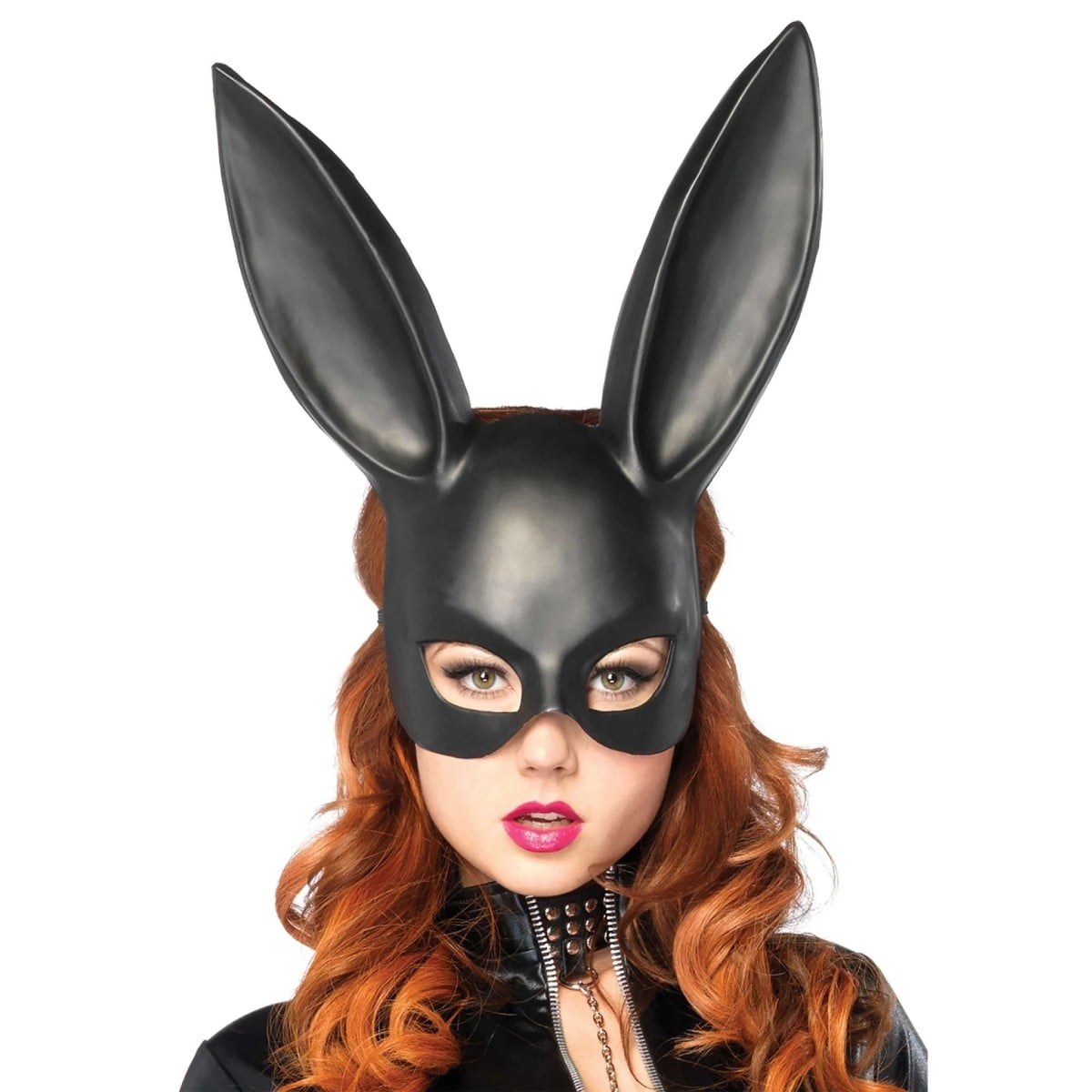 Maska królika Masquerade Rabbit Mask Black Leg Avenue