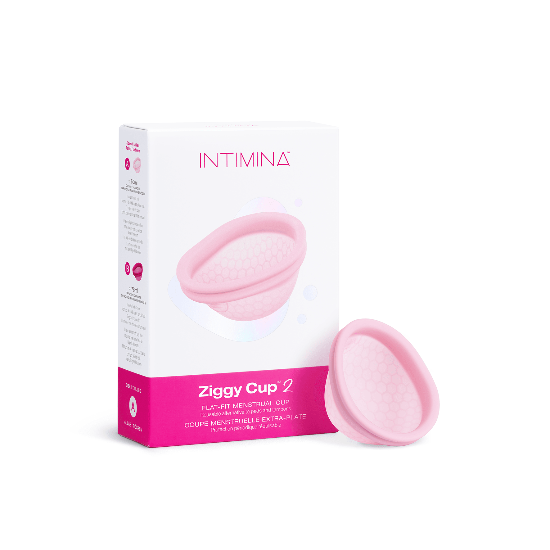Kubeczek Menstruacyjny Ziggy Cup 2 Size A Intimina