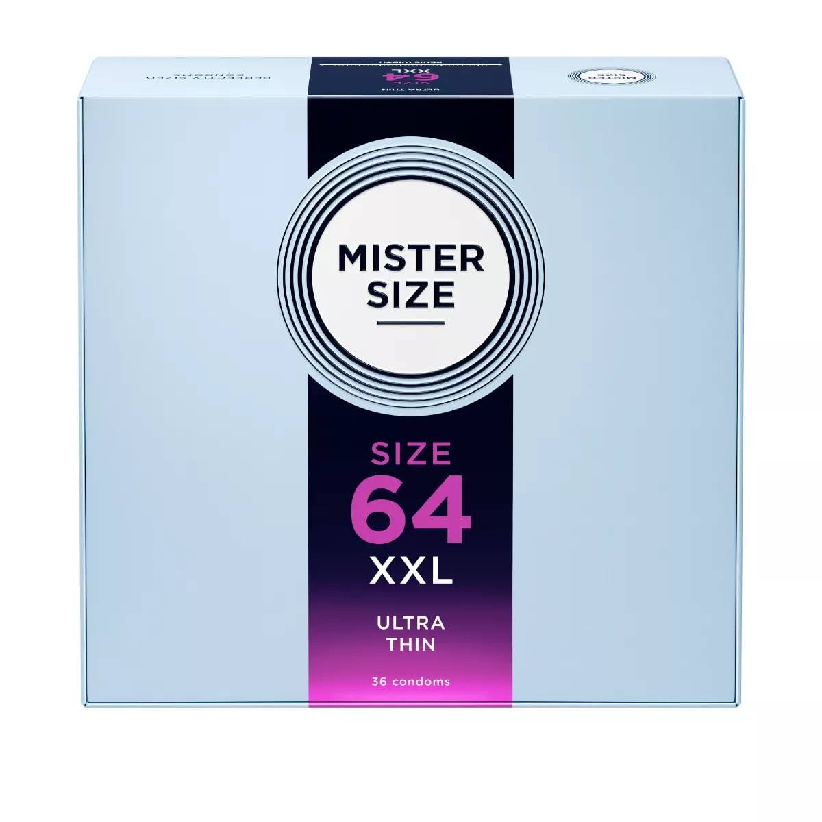 Condoms 64 Mm 36 Pieces Mister.Size