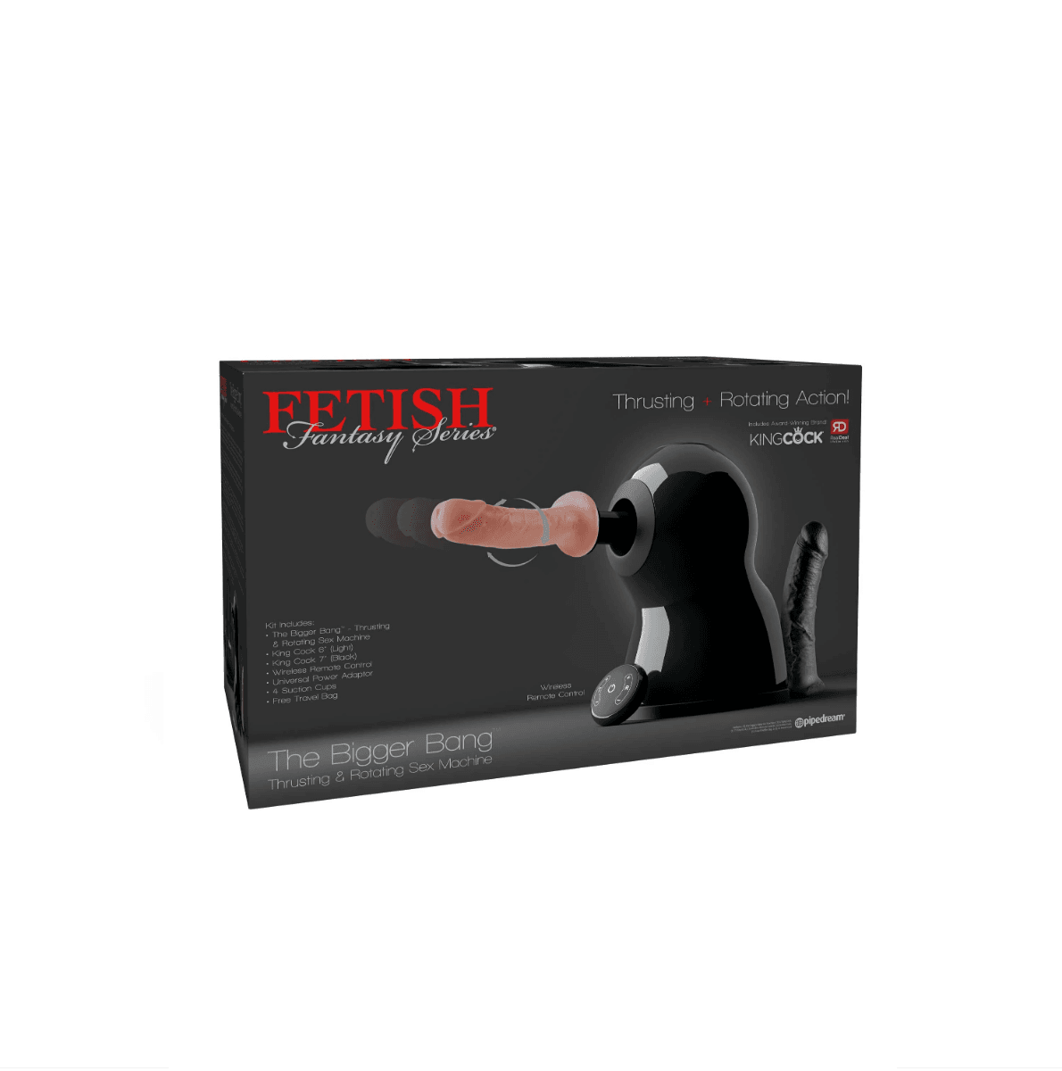 Fetish Fantasy The Bigger Bang Thrusting & Rotating Sex Machine Pipedream