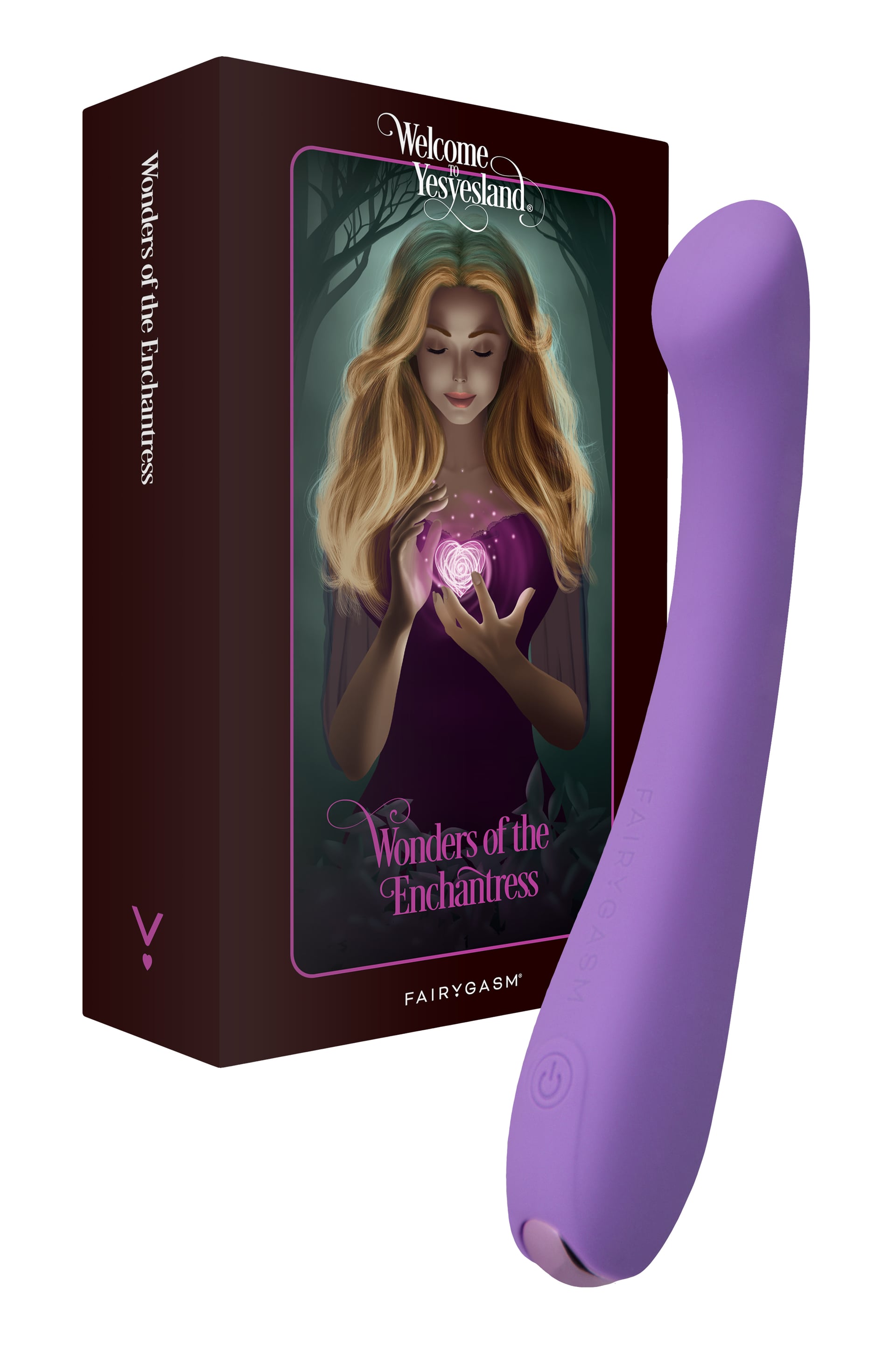 Wibrator Do Punktu G Merrywand Violet FairyGasm