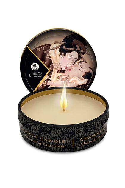 Shunga mini massage candle excitation intoxicating chocolate
