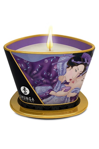Shunga massage candle libido exotic fruits