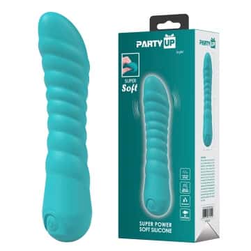 Вібратор для точки G, силіконовий, заряджання USB — Party Up Jaylei