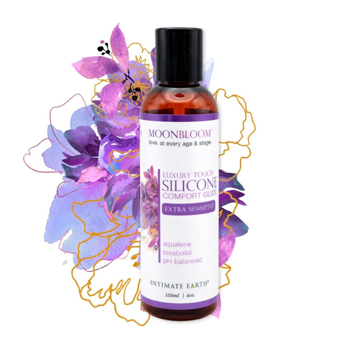 Lubrykant silikonowy Moon Bloom Silicone 120ml Intimate Earth